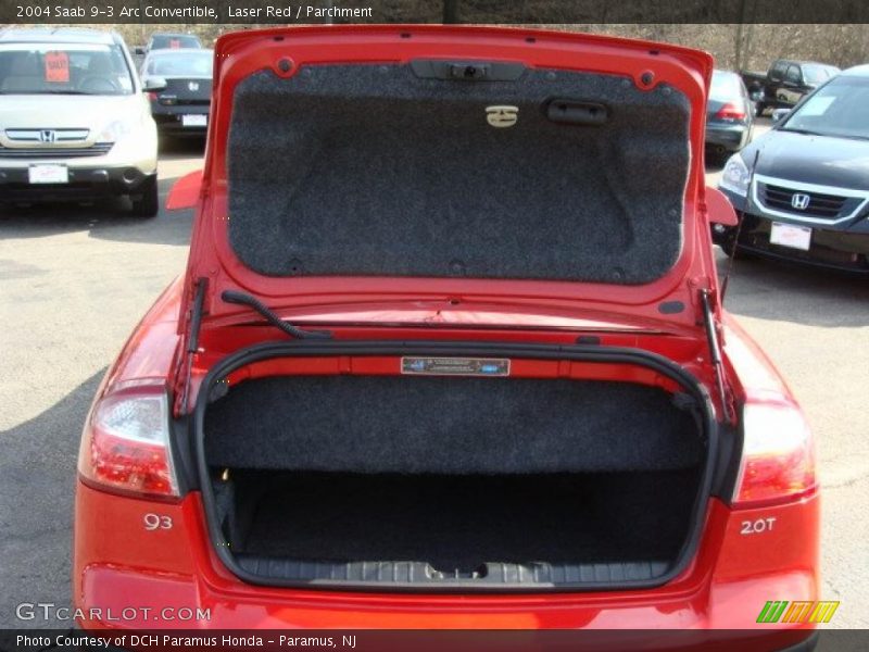  2004 9-3 Arc Convertible Trunk