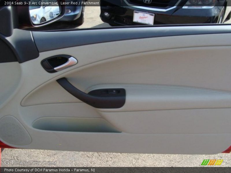 Laser Red / Parchment 2004 Saab 9-3 Arc Convertible