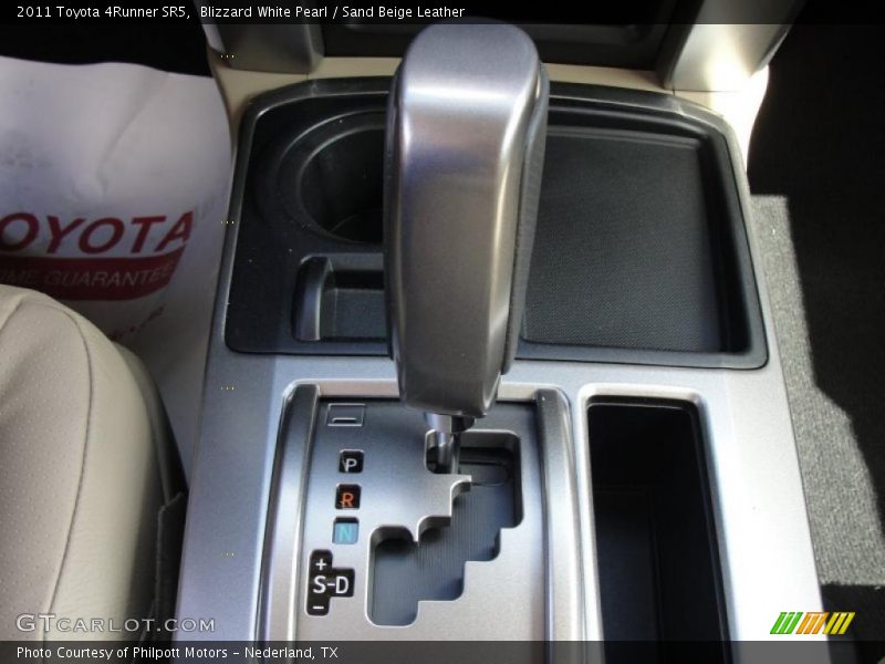 Blizzard White Pearl / Sand Beige Leather 2011 Toyota 4Runner SR5