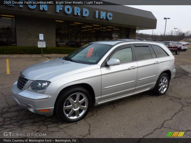 Bright Silver Metallic / Light Taupe 2005 Chrysler Pacifica Limited AWD