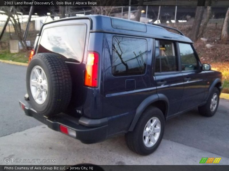 Oslo Blue / Alpaca Beige 2003 Land Rover Discovery S
