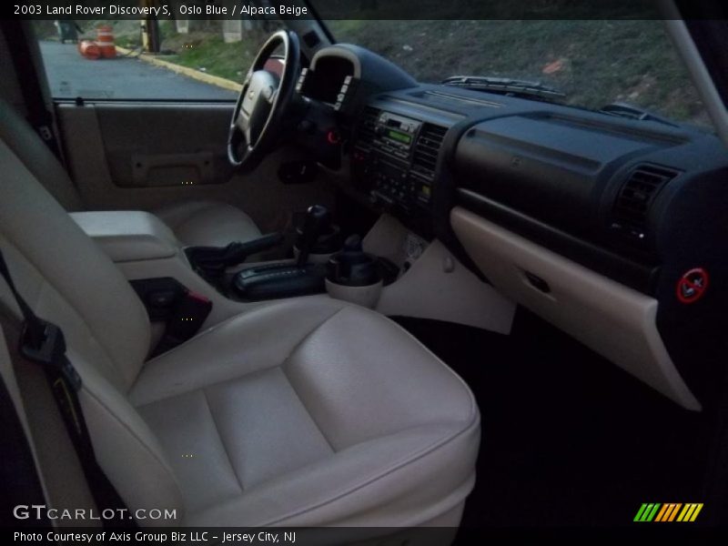 Oslo Blue / Alpaca Beige 2003 Land Rover Discovery S