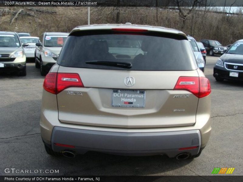 Desert Rock Metallic / Parchment 2007 Acura MDX