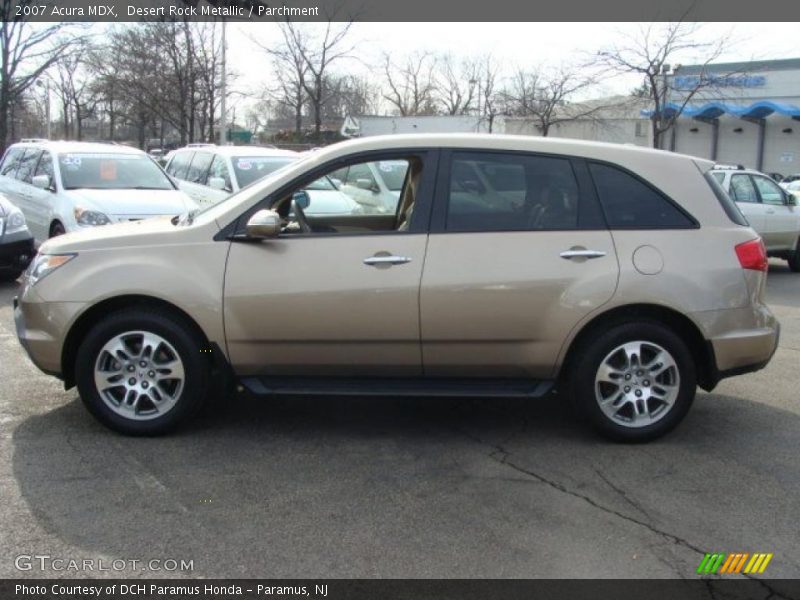 Desert Rock Metallic / Parchment 2007 Acura MDX