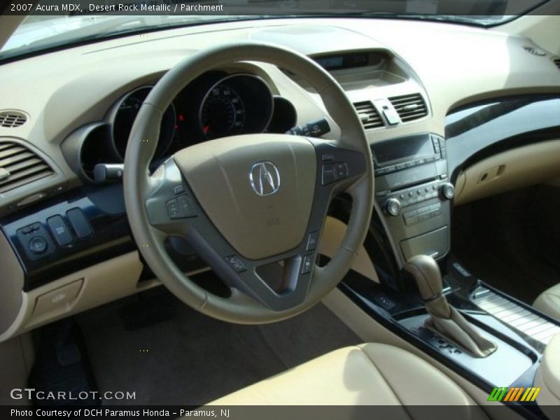 Desert Rock Metallic / Parchment 2007 Acura MDX