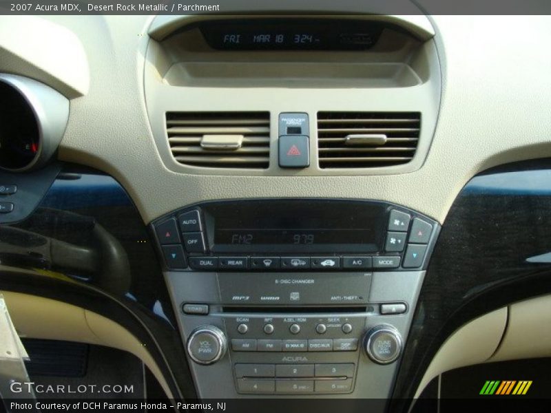 Desert Rock Metallic / Parchment 2007 Acura MDX