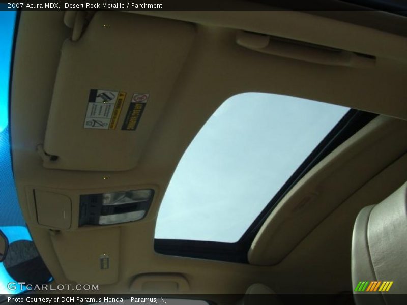 Desert Rock Metallic / Parchment 2007 Acura MDX