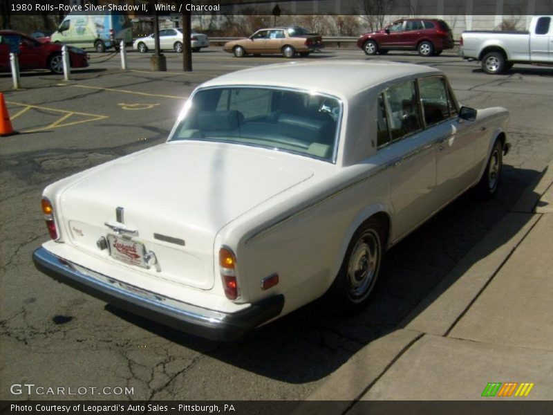 White / Charcoal 1980 Rolls-Royce Silver Shadow II