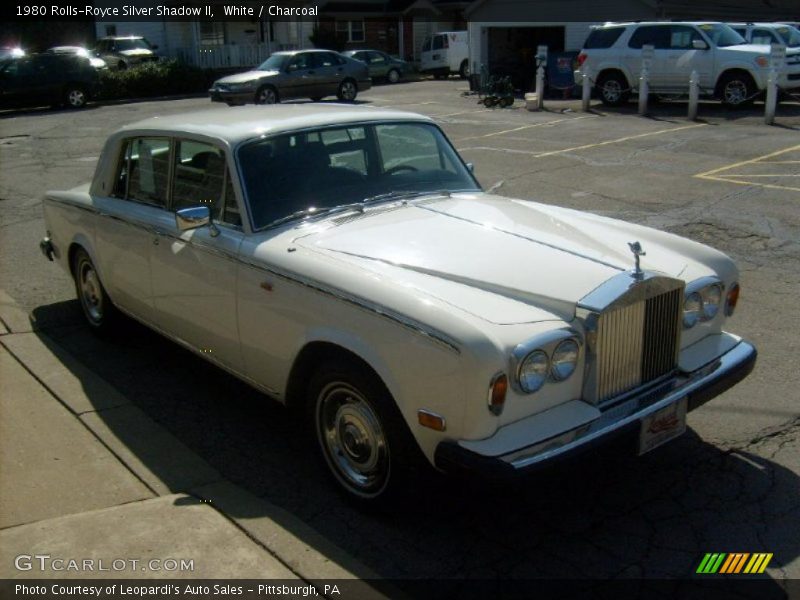 White / Charcoal 1980 Rolls-Royce Silver Shadow II