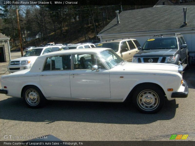 White / Charcoal 1980 Rolls-Royce Silver Shadow II