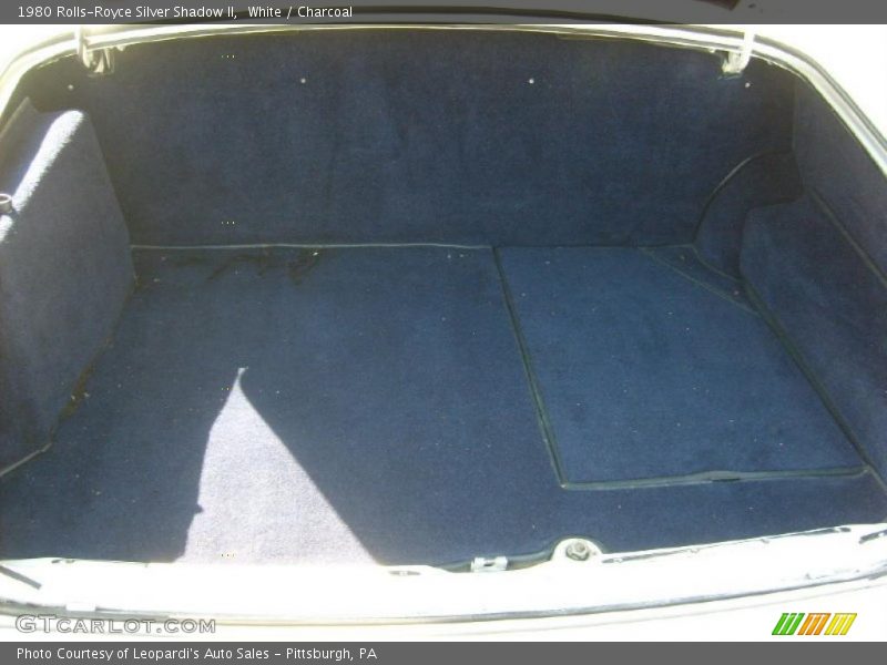  1980 Silver Shadow II Trunk