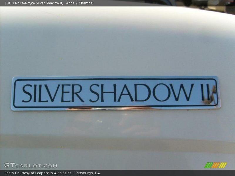  1980 Silver Shadow II Logo