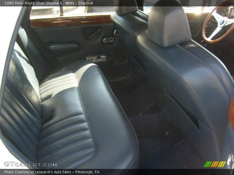  1980 Silver Shadow II Charcoal Interior