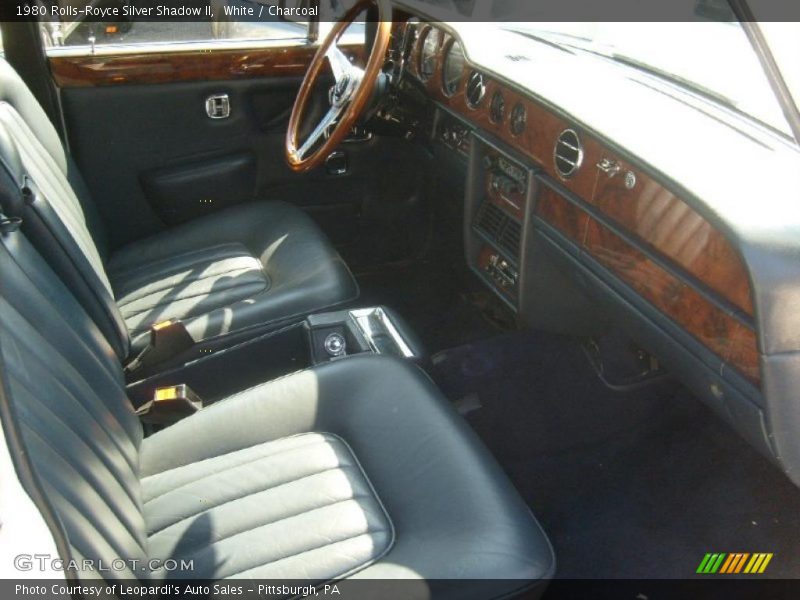  1980 Silver Shadow II Charcoal Interior