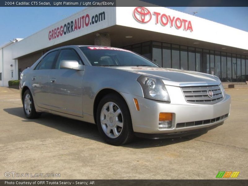 Light Platinum / Light Gray/Ebony 2004 Cadillac CTS Sedan