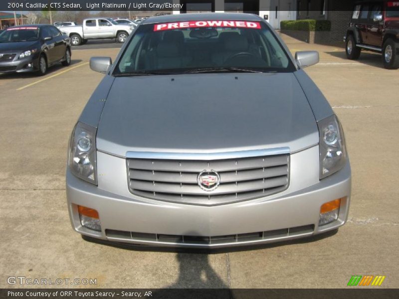 Light Platinum / Light Gray/Ebony 2004 Cadillac CTS Sedan