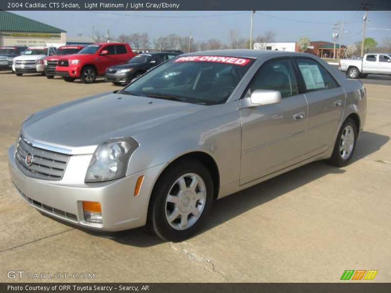 Light Platinum / Light Gray/Ebony 2004 Cadillac CTS Sedan