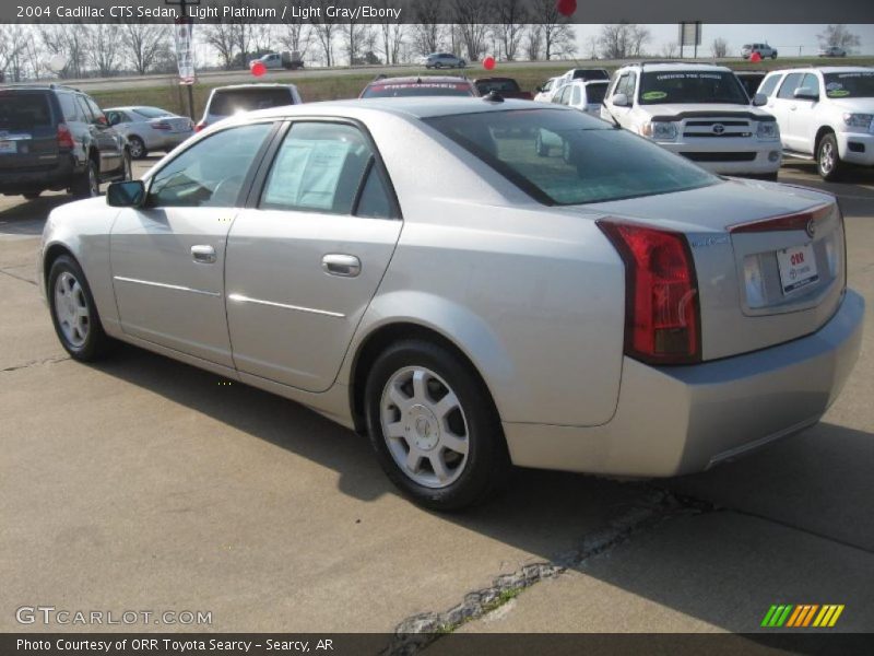 Light Platinum / Light Gray/Ebony 2004 Cadillac CTS Sedan