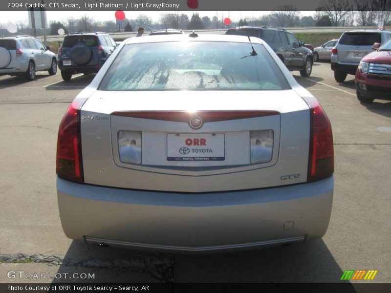 Light Platinum / Light Gray/Ebony 2004 Cadillac CTS Sedan
