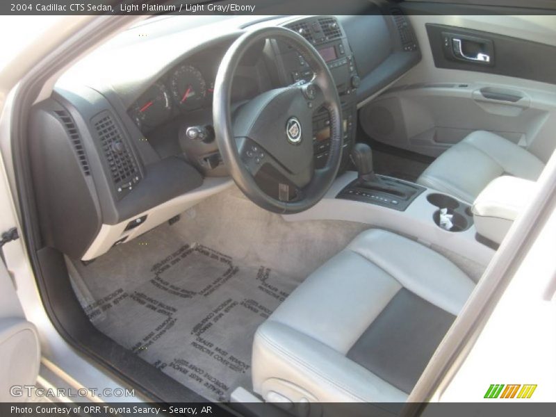 Light Platinum / Light Gray/Ebony 2004 Cadillac CTS Sedan
