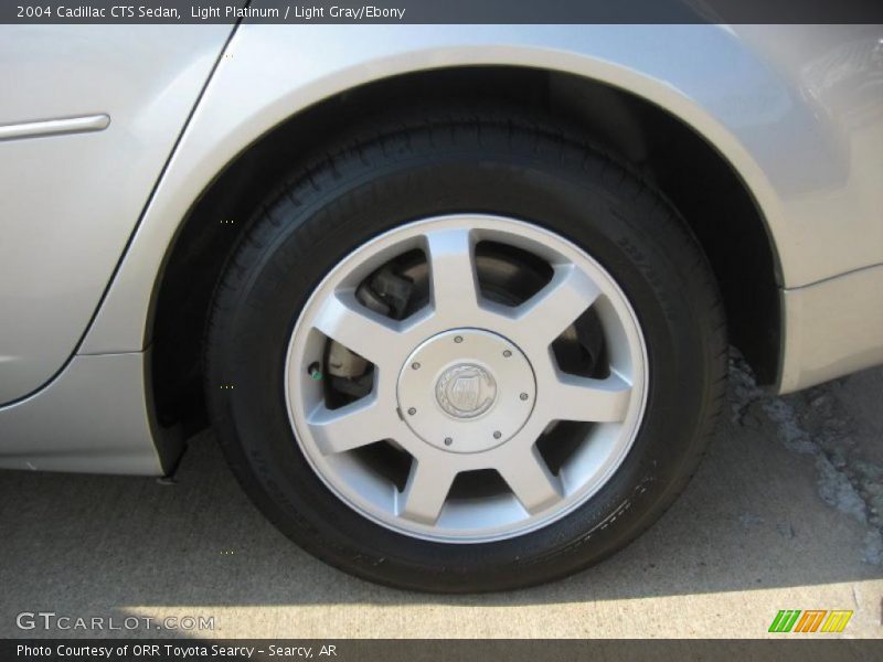 Light Platinum / Light Gray/Ebony 2004 Cadillac CTS Sedan