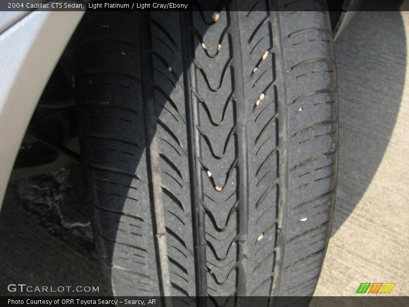 Light Platinum / Light Gray/Ebony 2004 Cadillac CTS Sedan