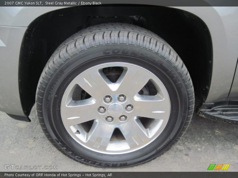 Steel Gray Metallic / Ebony Black 2007 GMC Yukon SLT