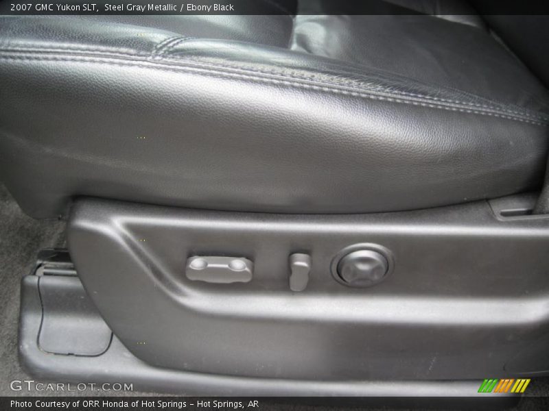 Steel Gray Metallic / Ebony Black 2007 GMC Yukon SLT