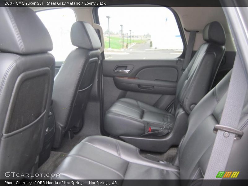 Steel Gray Metallic / Ebony Black 2007 GMC Yukon SLT
