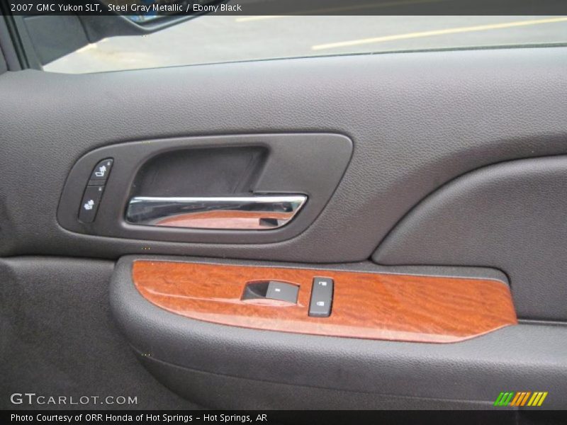 Steel Gray Metallic / Ebony Black 2007 GMC Yukon SLT