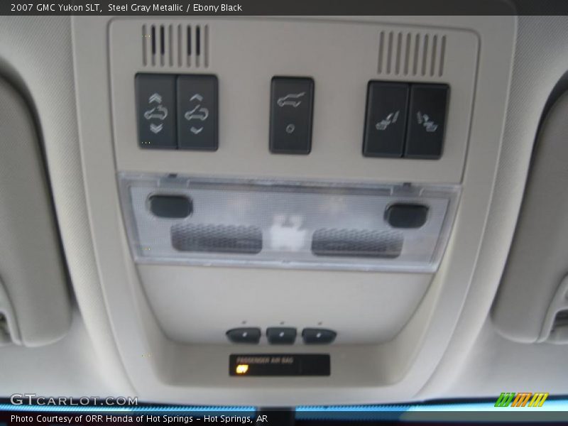 Steel Gray Metallic / Ebony Black 2007 GMC Yukon SLT
