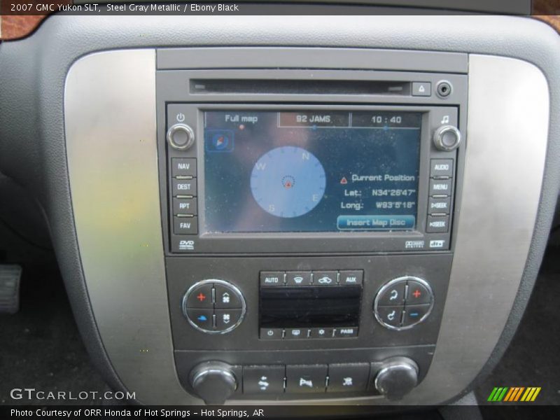 Steel Gray Metallic / Ebony Black 2007 GMC Yukon SLT