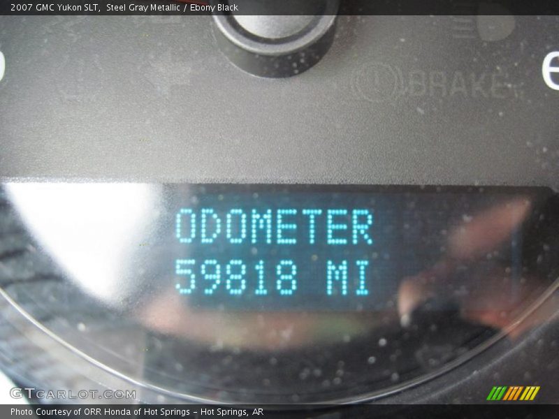 Steel Gray Metallic / Ebony Black 2007 GMC Yukon SLT