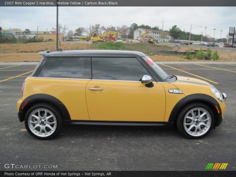 Mellow Yellow / Carbon Black/Black 2007 Mini Cooper S Hardtop