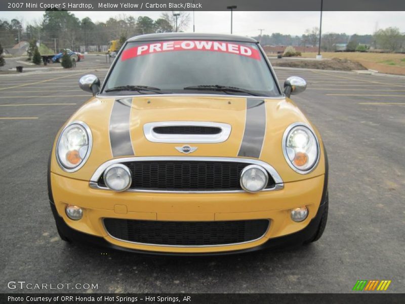Mellow Yellow / Carbon Black/Black 2007 Mini Cooper S Hardtop