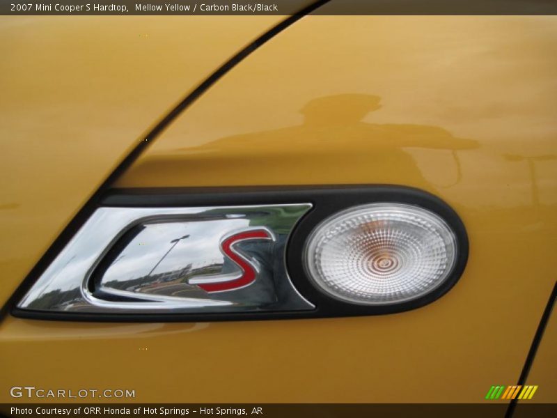 Mellow Yellow / Carbon Black/Black 2007 Mini Cooper S Hardtop