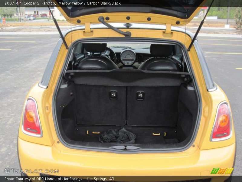 Mellow Yellow / Carbon Black/Black 2007 Mini Cooper S Hardtop