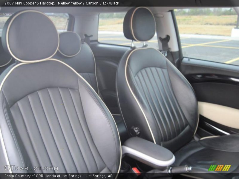 Mellow Yellow / Carbon Black/Black 2007 Mini Cooper S Hardtop