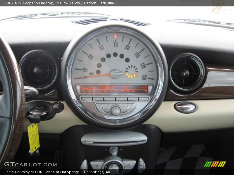 Mellow Yellow / Carbon Black/Black 2007 Mini Cooper S Hardtop