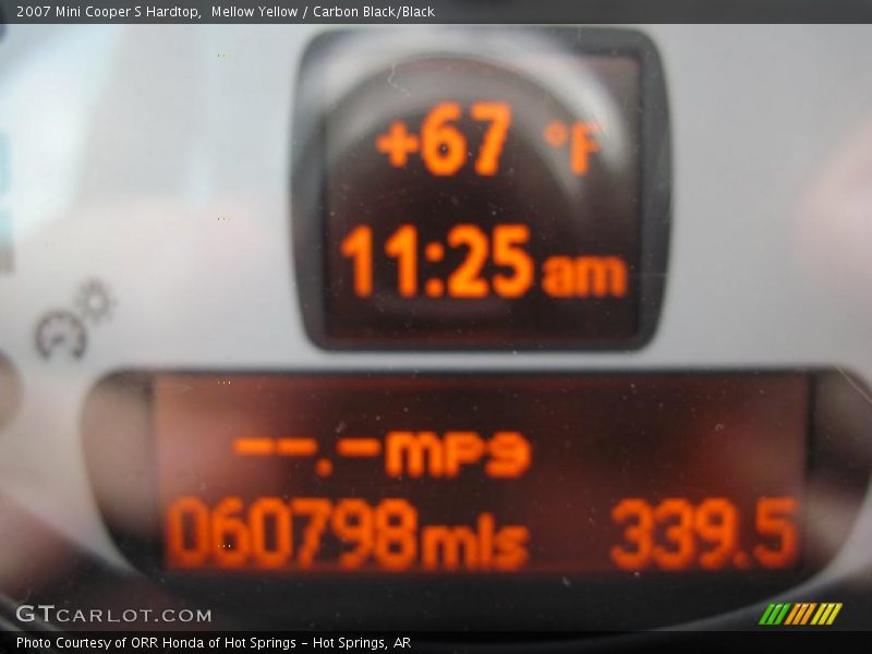 Mellow Yellow / Carbon Black/Black 2007 Mini Cooper S Hardtop