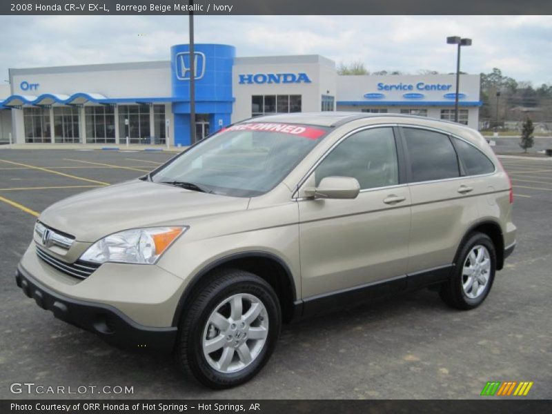 Borrego Beige Metallic / Ivory 2008 Honda CR-V EX-L