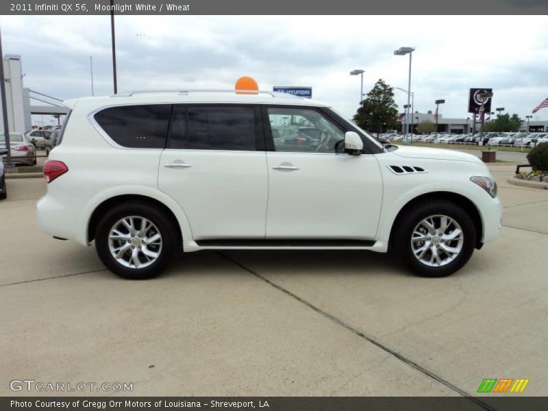  2011 QX 56 Moonlight White