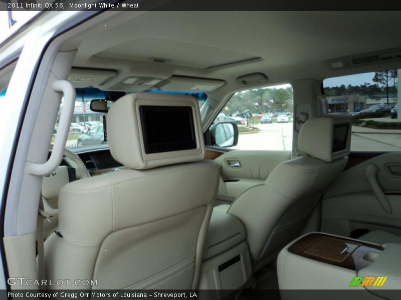 Moonlight White / Wheat 2011 Infiniti QX 56