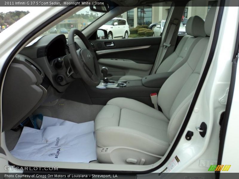  2011 G 37 S Sport Sedan Stone Interior