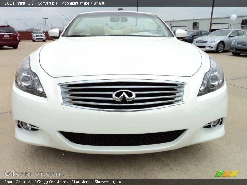 Moonlight White / Wheat 2011 Infiniti G 37 Convertible