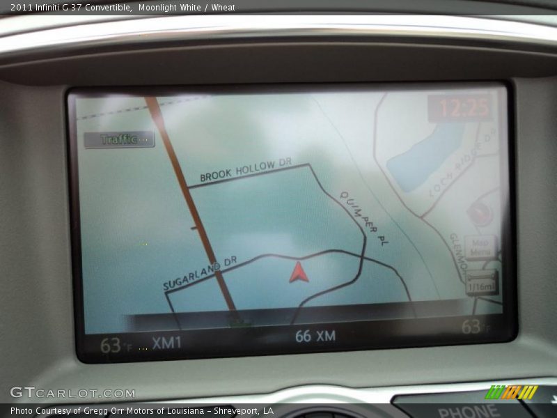 Moonlight White / Wheat 2011 Infiniti G 37 Convertible
