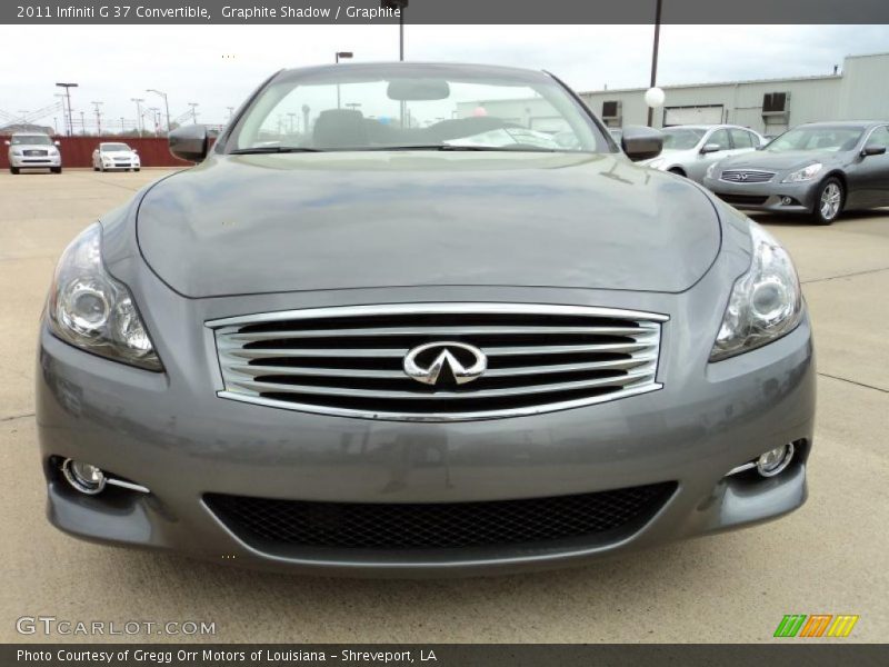 Graphite Shadow / Graphite 2011 Infiniti G 37 Convertible