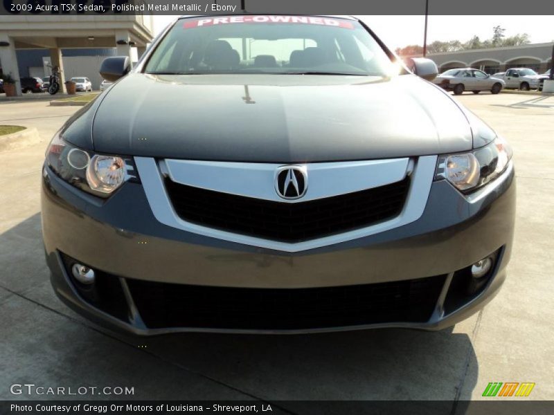 Polished Metal Metallic / Ebony 2009 Acura TSX Sedan