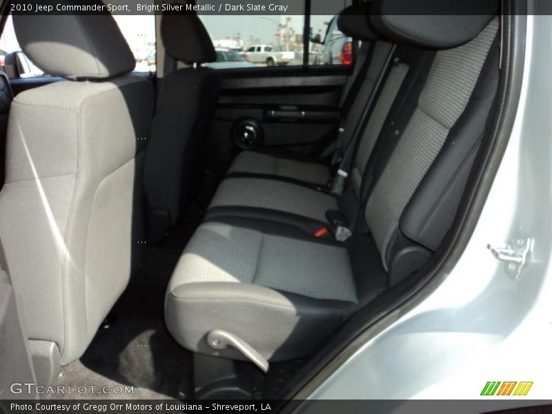 Bright Silver Metallic / Dark Slate Gray 2010 Jeep Commander Sport