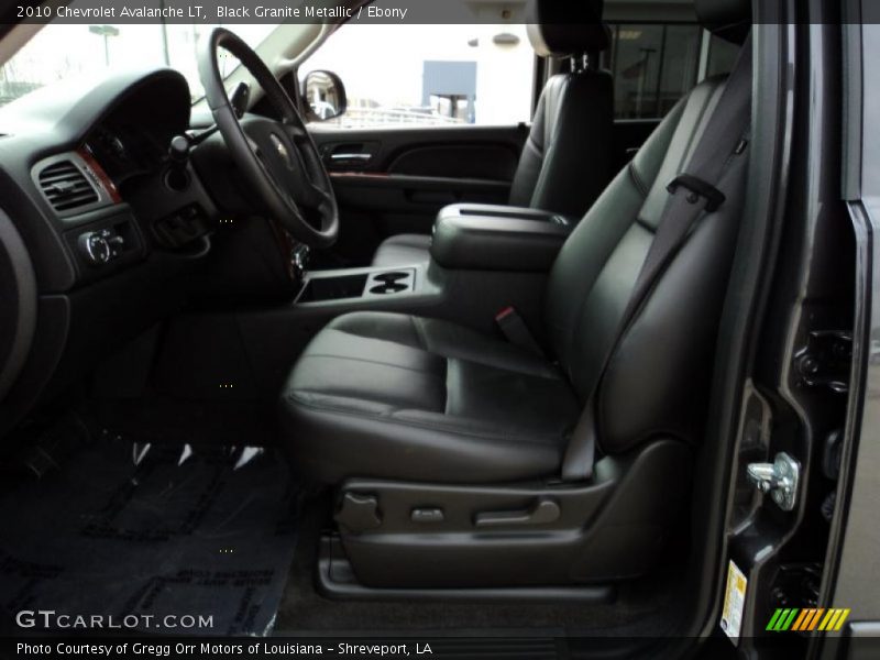  2010 Avalanche LT Ebony Interior